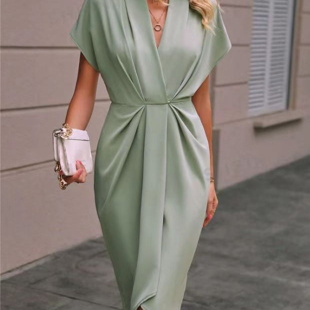 Elegante vestido midi para mujer